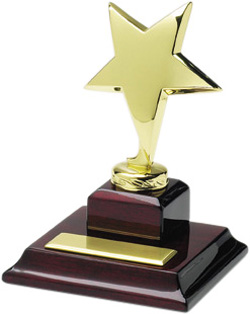 Golden Shining Star Trophy