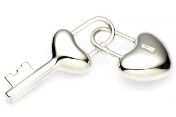 Heart to Heart Key Ring