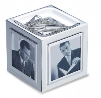 Paper Clip Holder Picture Cube