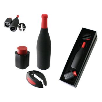 Sleek 3 piece wine set